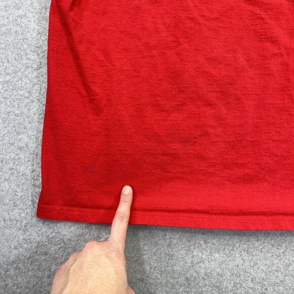 VTG St. Louis Cardinals T-Shirt Mens Large L Red MLB Russell USA Made Dated RARE - Picture 8 of 10